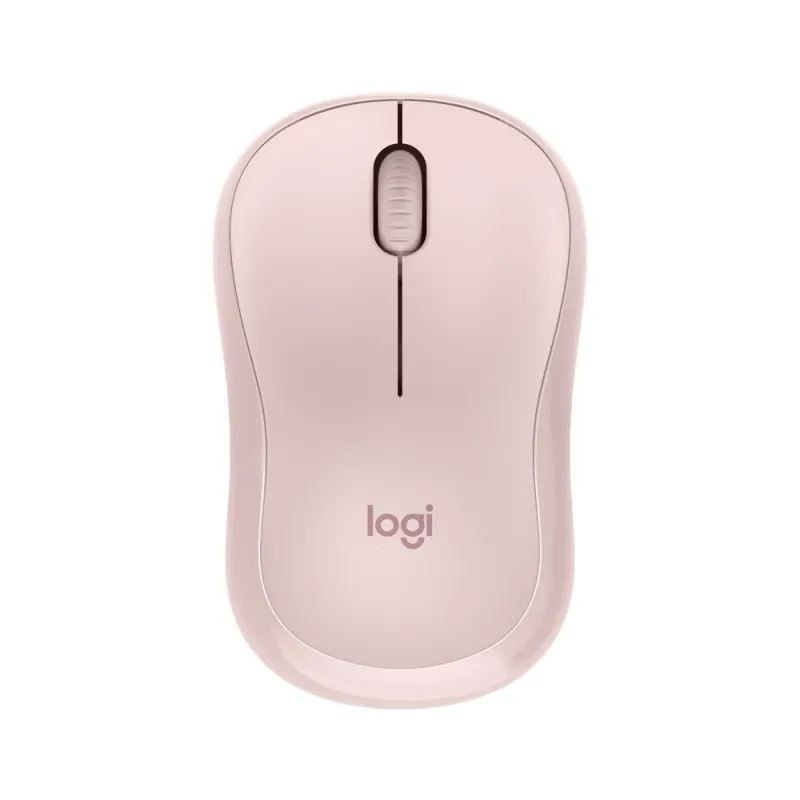 Mouse Logitech M240 - Inalámbrico - Bluetooth - Rosa - 910-007117