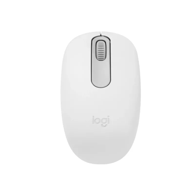 Mouse Logitech M196 - Inalámbrico - Bluetooth - Blanco - 910-007457