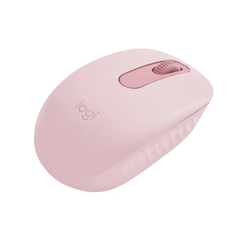 Mouse Logitech M196 - Inalámbrico - Bluetooth - Rosa - 910-007458