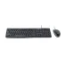 Logitech MK200 Teclado y Mouse Alámbrico USB Negro - 920-002716