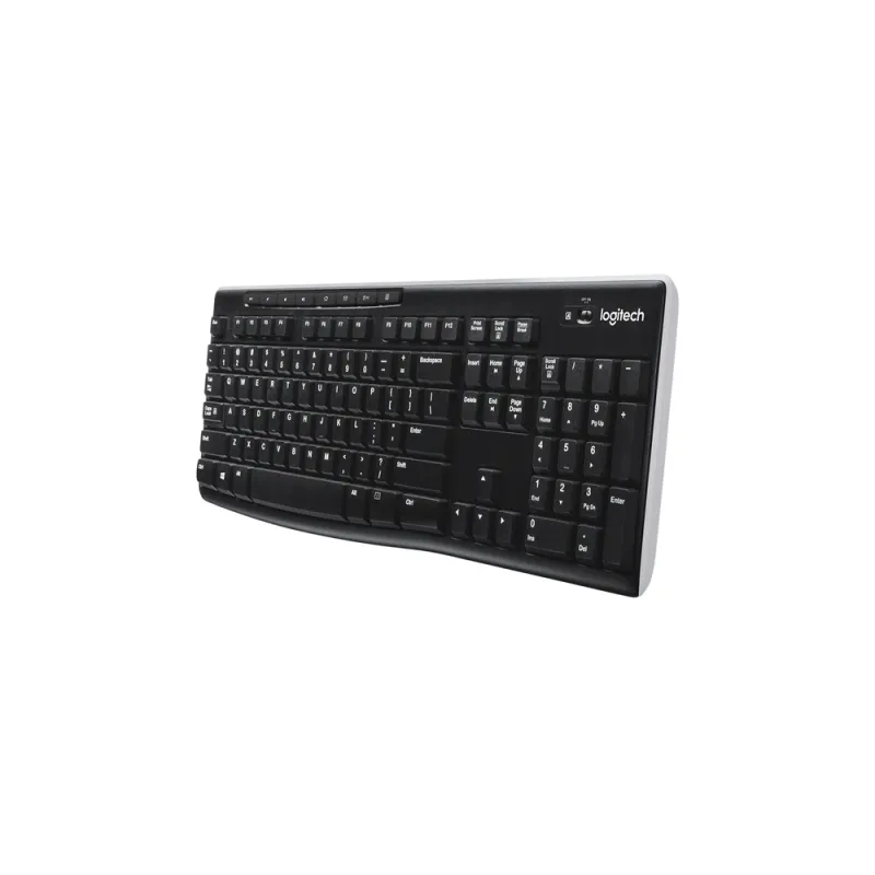 Teclado Logitech K270 - Inalámbrico - Negro - 920-004426