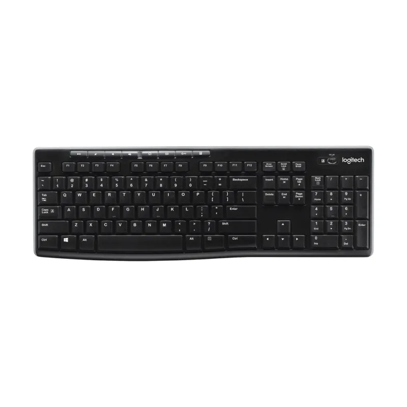 Teclado Logitech K270 - Inalámbrico - Negro - 920-004426