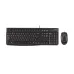 Teclado y Mouse Logitech MK120 - Alámbrico - USB - Negro - 920-004428