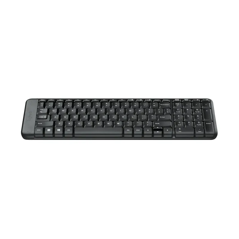 Kit Teclado y Mouse Logitech MK220 - Inalámbrico - USB - Español - Negro - 920-004430
