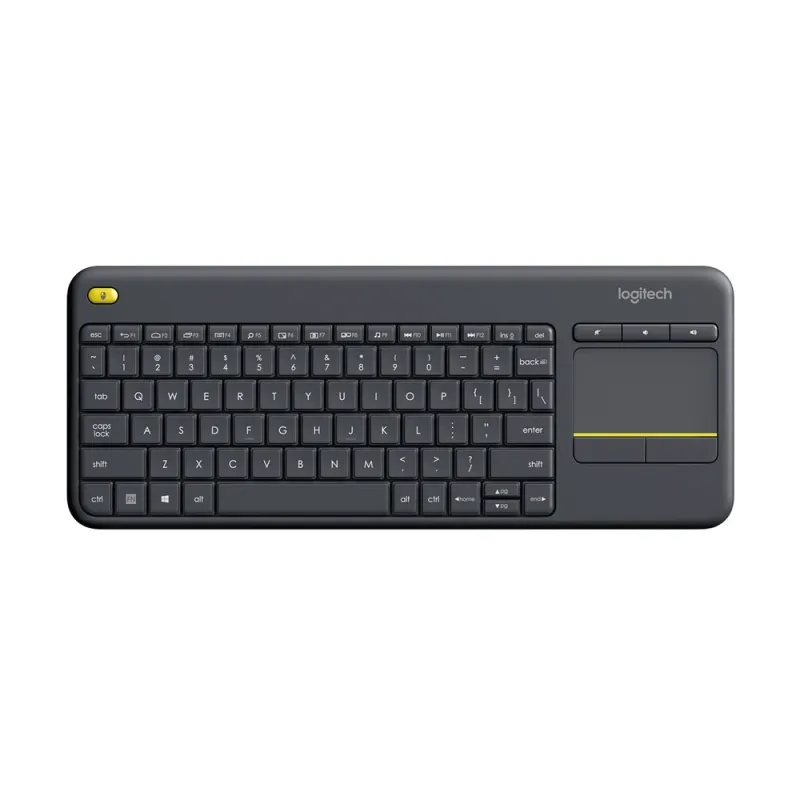 Teclado Inalámbrico Touch Logitech K400 Plus Inalámbrico Negro - 920-007123