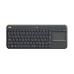 Teclado Inalámbrico Touch Logitech K400 Plus Inalámbrico Negro - 920-007123 Teclado Inalámbrico Touch Logitech K400 Plus Inalámbrico Negro - 920-007123
