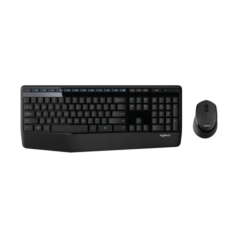 Teclado Y Mouse Logitech Mk345 Inalámbrico Usb Negro - 920-007820
