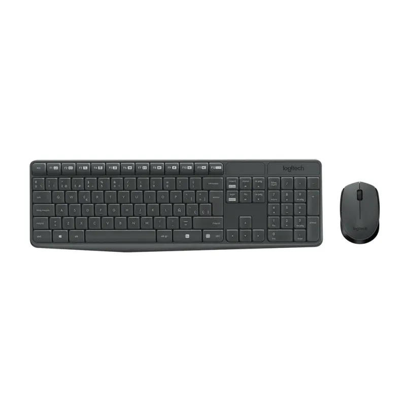 Kit Teclado Y Mouse Logitech Mk235 Usb Inalámbrico - 920-007901