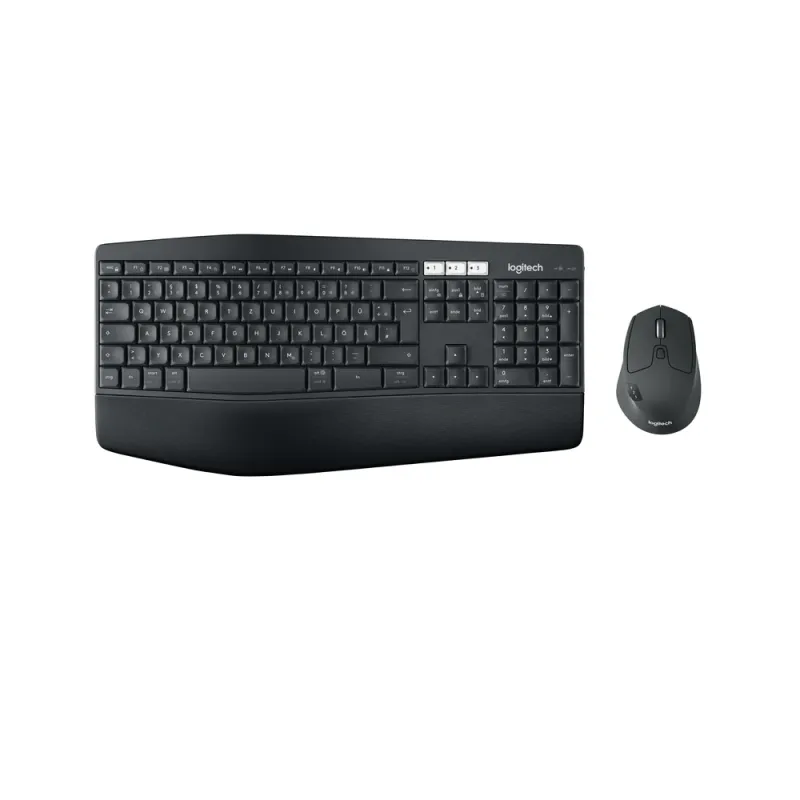 Kit De Teclado Y Mouse Logitech Mk850 1000 Dpi 8 Botones Bluetooth Negro - 920-008659