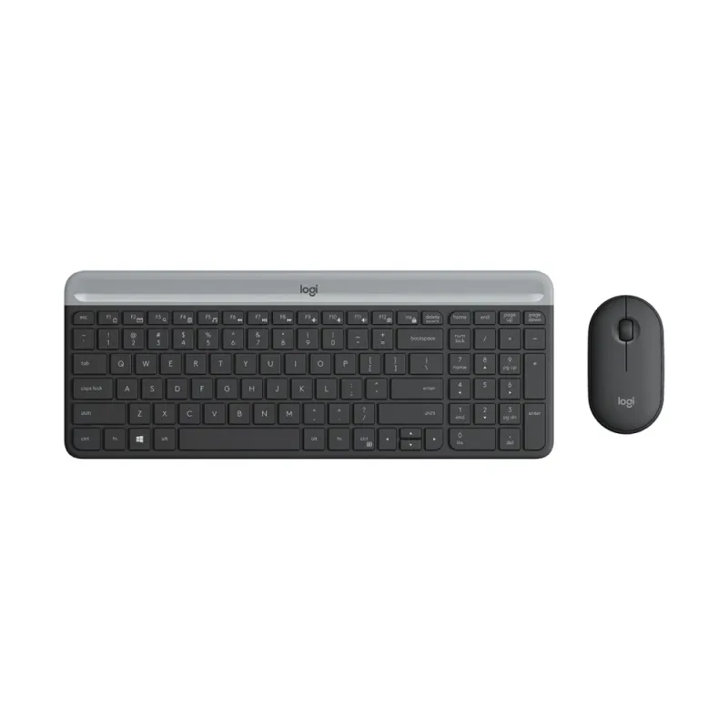 Kit Logitech Mk470 Inalámbrico Usb Negro - 920-009266