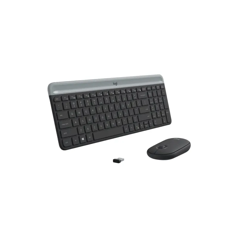 Kit Logitech Mk470 Inalámbrico Usb Negro - 920-009266