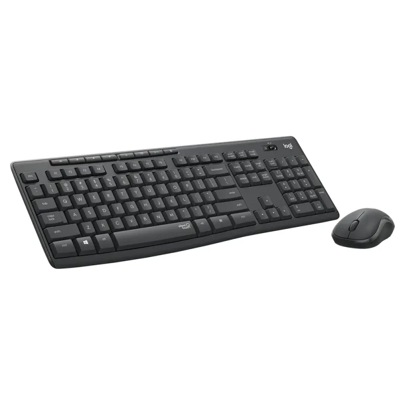 Kit De Teclado Y Mouse Logitech Mk295 Silent Inalámbrico Receptor Usb Español Negro - 920-009792