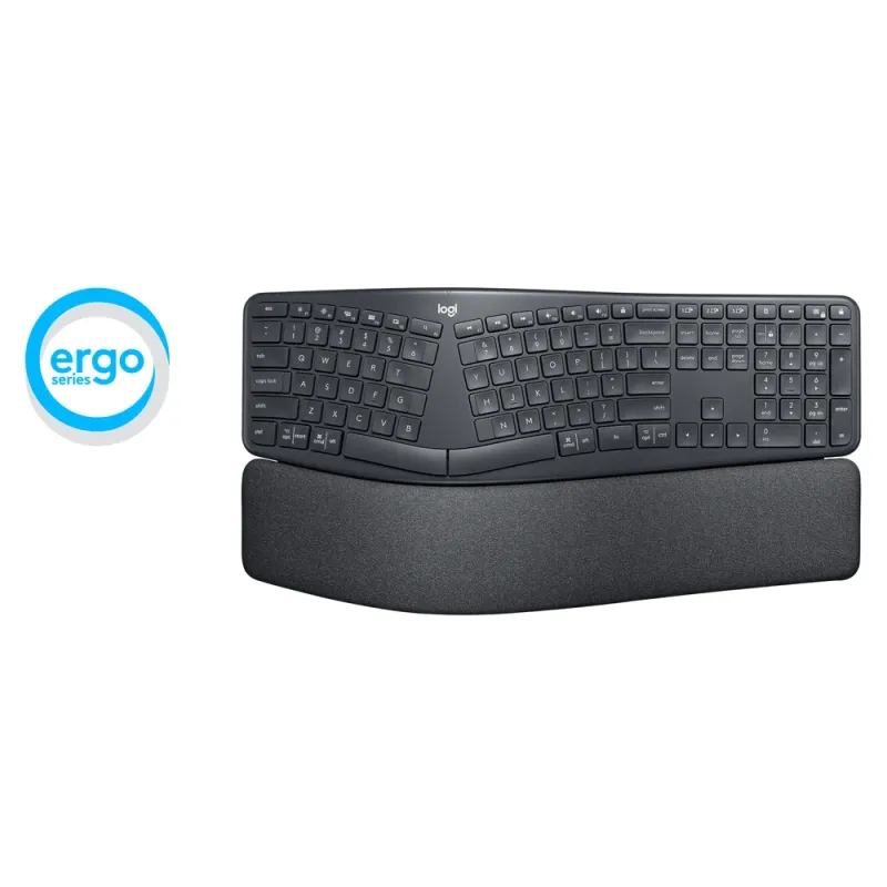 Teclado Logitech Ergo K860 - Inalámbrico - Español - 920-009845