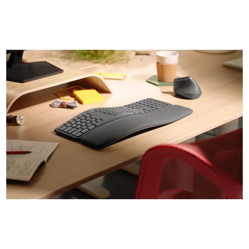 Teclado Logitech Ergo K860 - Inalámbrico - Español - 920-009845