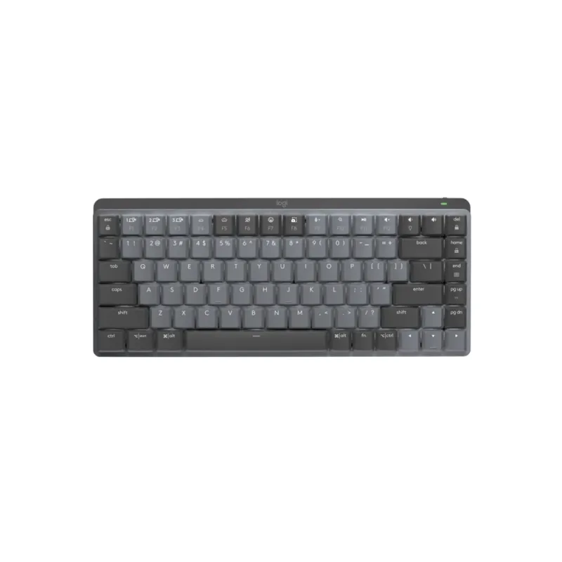 Teclado Mecánico Logitech MX Mini - Inalámbrico - Bluetooth - USB - Gris - 920-010846