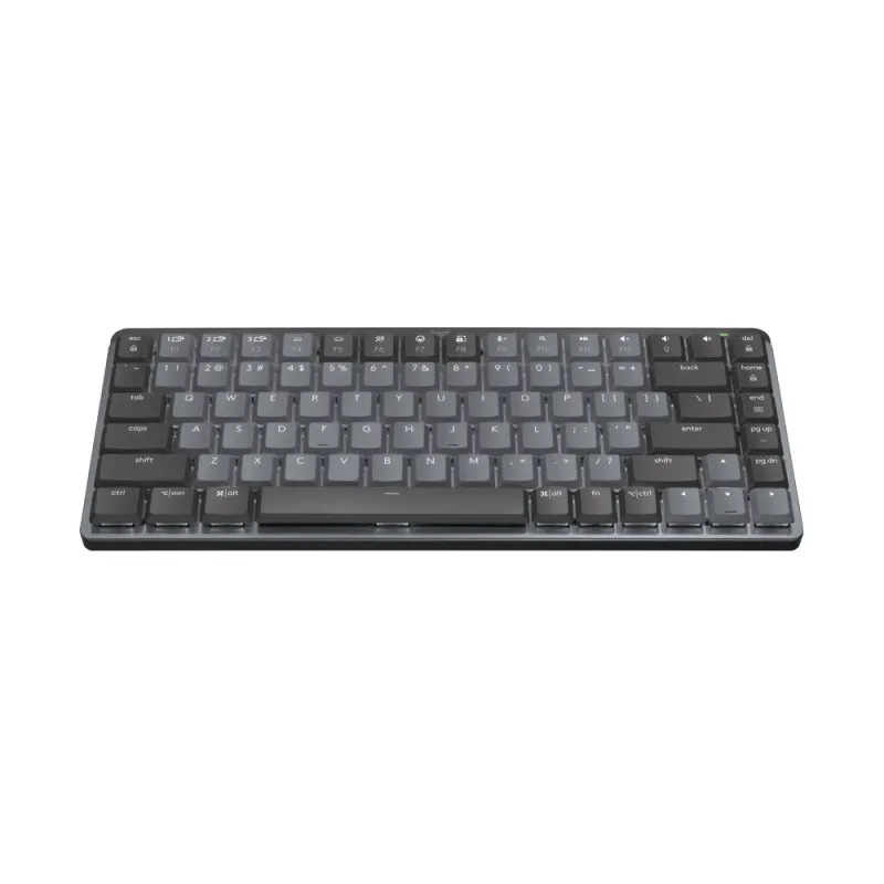 Teclado Mecánico Logitech MX Mini - Inalámbrico - Bluetooth - USB - Gris - 920-010846