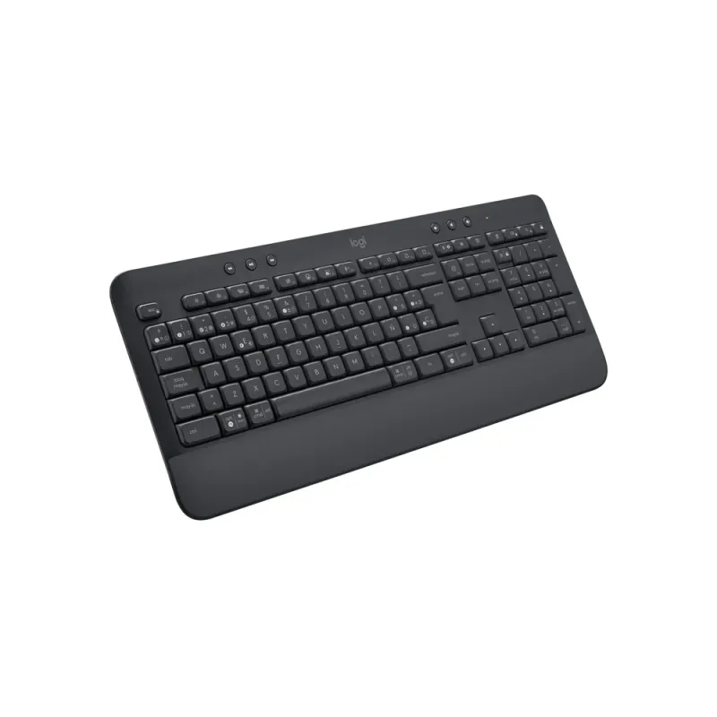 Teclado Logitech Signature K650 - Inalámbrico - Bluetooth - Grafito - 920-010910