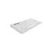 Teclado Logitech PEBBLE KEYS 2 K380S - Inalámbrico - Bluetooth - Inglés - Blanco - 920-011784