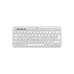 Teclado Logitech PEBBLE KEYS 2 K380S - Inalámbrico - Bluetooth - Inglés - Blanco - 920-011784