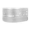 Teclado Logitech Wave Keys - Inalambrico - USB - Blanco - 920-012279