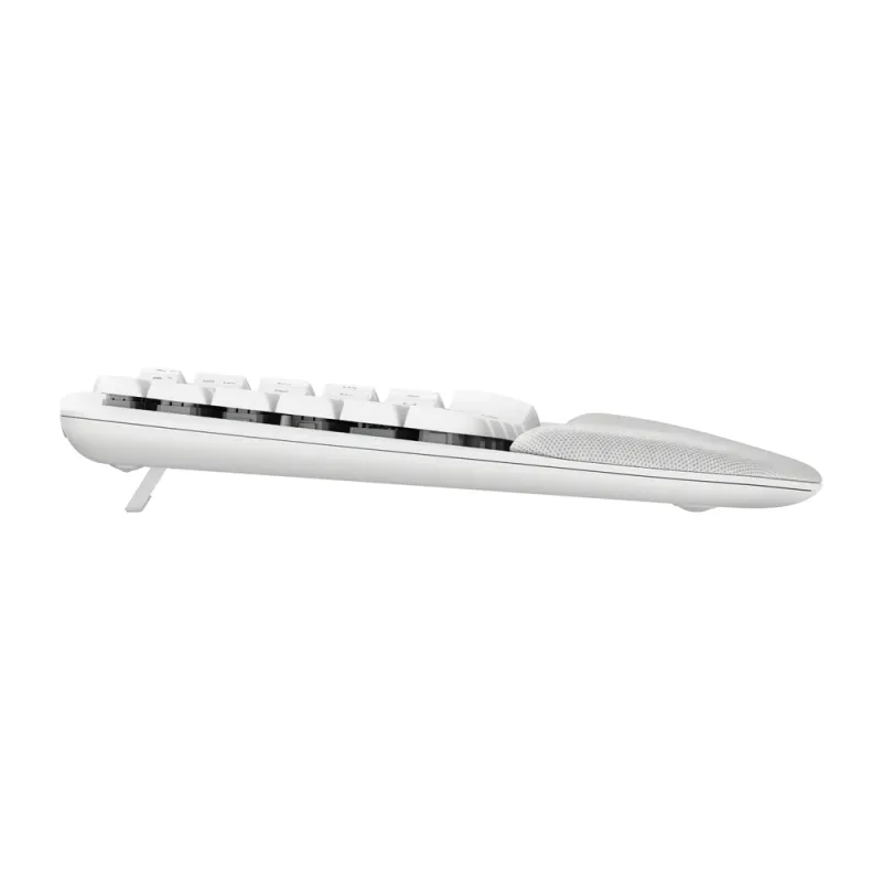 Teclado Logitech Wave Keys - Inalambrico - USB - Blanco - 920-012279