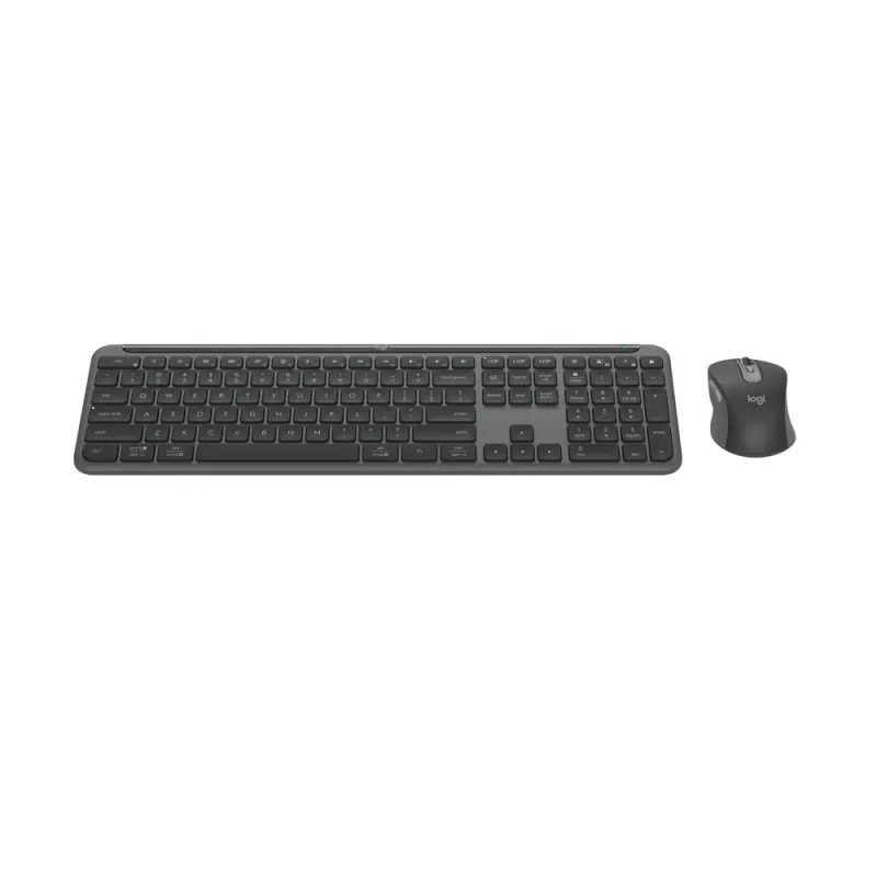 Kit de Teclado y Mouse Logitech SIGNATURE SLIM COMBO MK950 - Inalámbrico - USB - Español - Negro - 920-012473
