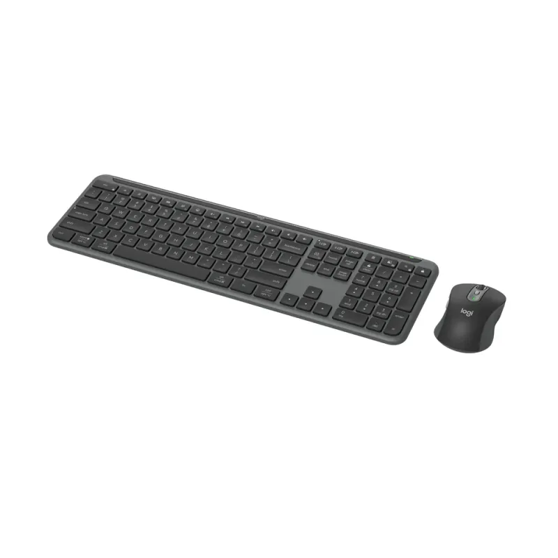Kit de Teclado y Mouse Logitech SIGNATURE SLIM COMBO MK950 - Inalámbrico - USB - Español - Negro - 920-012473