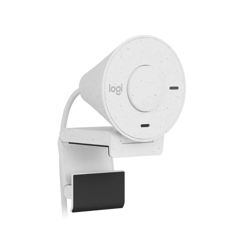 Cámara Web Logitech Brio 300 - 1080P - Micrófono - USB-C - Blanco - 960-001440