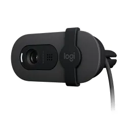 Cámara Web Logitech Brio 100 - 1080p - Micrófono - USB - Grafito - 960-001586 Cámara Web Logitech Brio 100 - 1080p - Micrófono - USB - Grafito - 960-001586