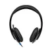 Audífonos Logitech H540 - USB - 1.8 M - Micrófono - Negro - 981-000510