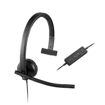 Logitech 981-000570 Audífono Y Auriculare Auriculares Alámbrico Diadema Oficina/Centro De Llamadas Negro - 981-000570
