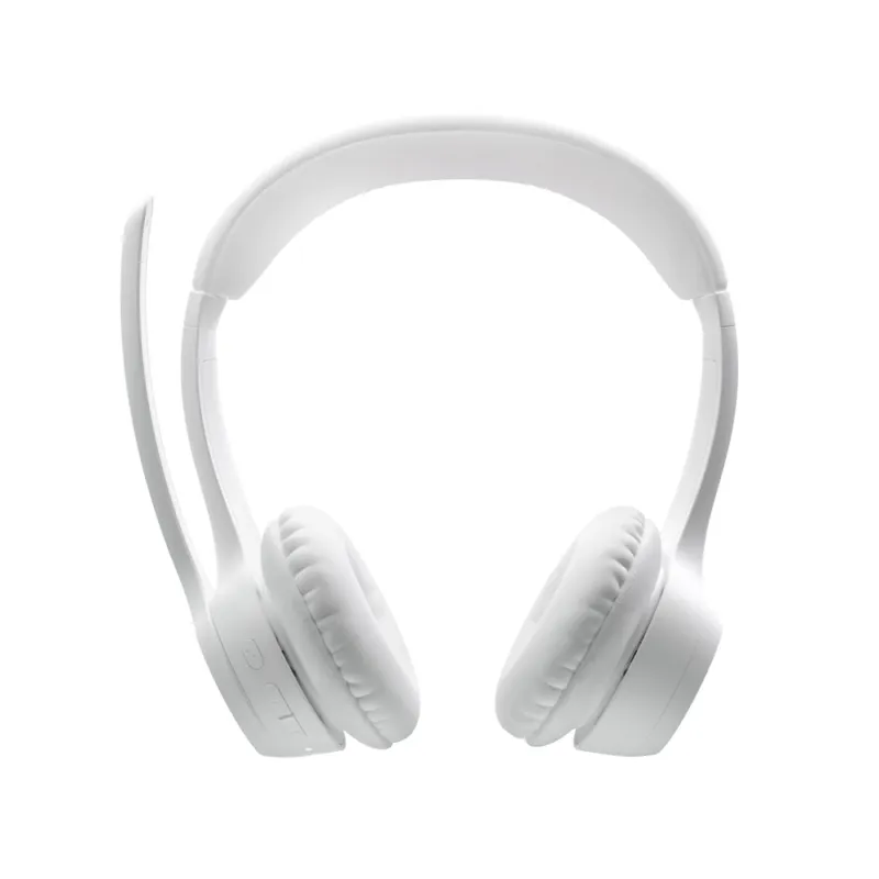 Diadema Logitech Zone 300 - Inalámbrico - Bluetooth - Micrófono - Blanco - 981-001416