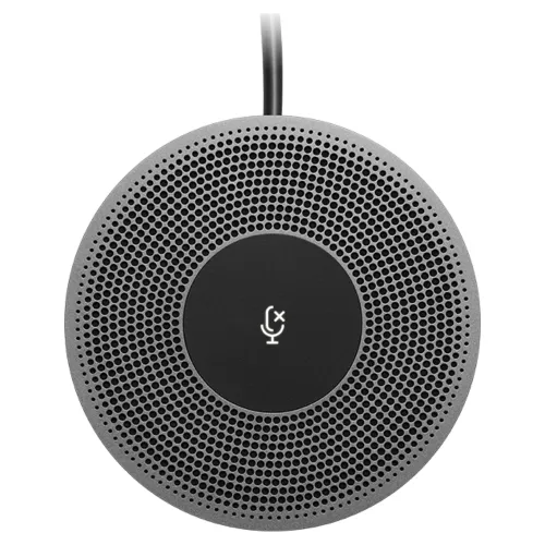 Logitech 989-000405 Micrófono Negro, Gris Micrófono Para Conferencias - 989-000405 Logitech 989-000405 Micrófono Negro, Gris Micrófono Para Conferencias - 989-000405