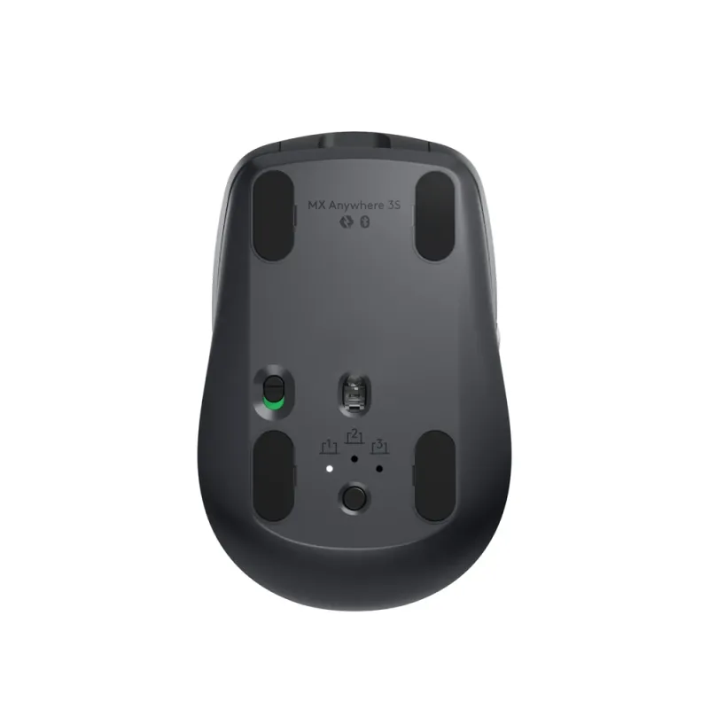 Mouse Logitech MX ANYWHERE 3S - Inalámbrico - 6 botones - Grafito - 910-006932