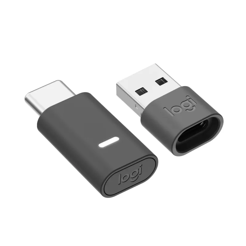 Diadema Logitech Zone Vibe Wireless 2 - Inalámbrico - Micrófono - USB - Grafito - 981-001310