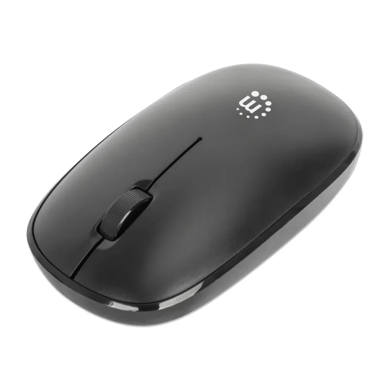 Mouse Manhattan 190312 - Inalámbrico - 1200 DPI - Óptico - 190312