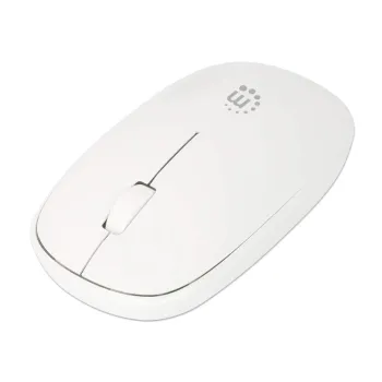 Mouse Manhattan 190329 - Inalámbrico - Blanco - 190329
