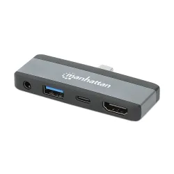Docking Station Manhattan 190404 - HDMI/USB-A/USB-C/3.5mm - 190404 Docking Station Manhattan 190404 - HDMI/USB-A/USB-C/3.5mm - 190404