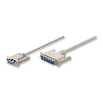 Cable Manhattan DB9 H - DB25 M - 1.8m - 314770