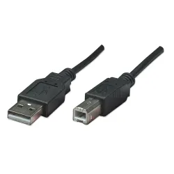 Cable USB Manhattan 374507 - USB A a USB B - Macho a Macho - 480 Mbps - 0.5M - 374507 Cable USB Manhattan 374507 - USB A a USB B - Macho a Macho - 480 Mbps - 0.5M - 374507