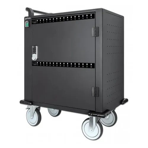 Gabinete de Carga de 32 Puertos USB-C - Puerta de Metal - 716000