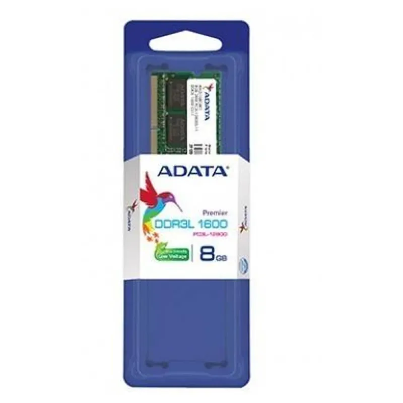 Memoria Ram Adata Ddr3L 8Gb 1600Mhz So Dimm Para Laptop - ADDS1600W8G11-S