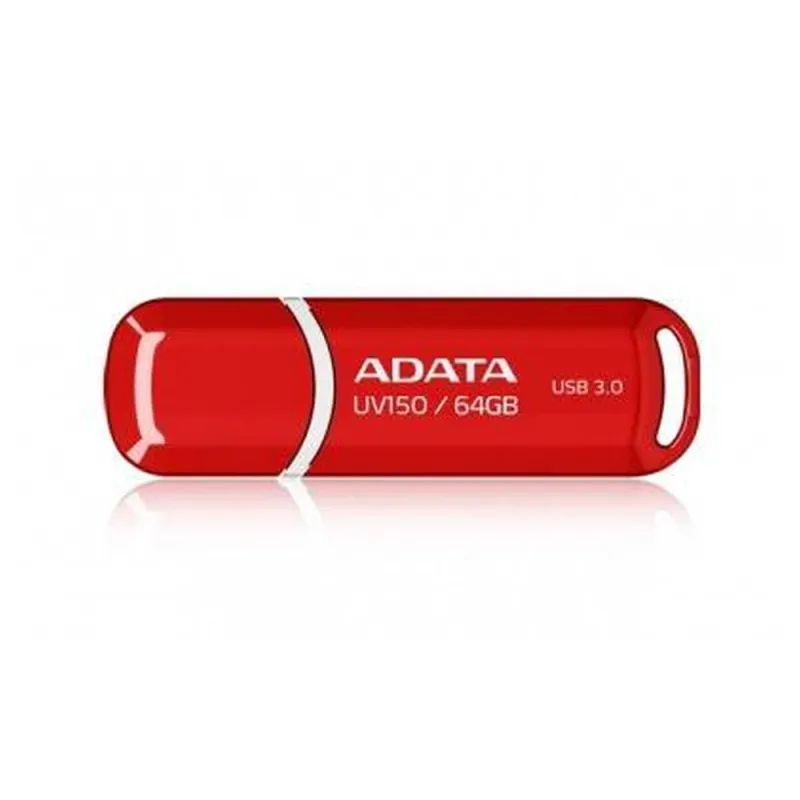 Memoria Usb Adata Uv150 64Gb Usb 3.1 Rojo - AUV150-64G-RRD
