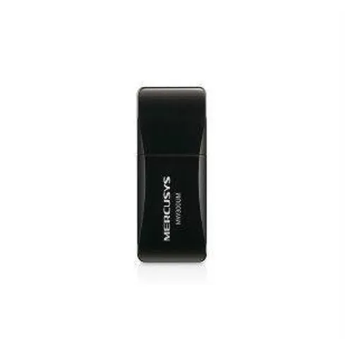 Tarjeta De Red Mercusys Mw300Um Usb 2.0 Inalámbrica 300 Mbps 802.11N/G/B - MW300UM Tarjeta De Red Mercusys Mw300Um Usb 2.0 Inalámbrica 300 Mbps 802.11N/G/B - MW300UM