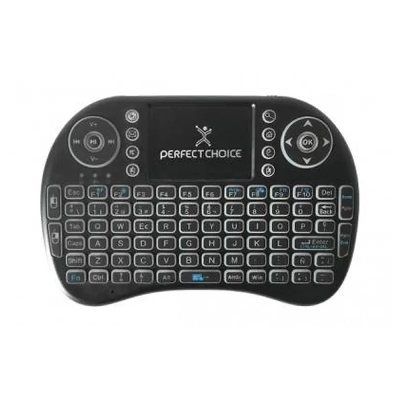 Mini Teclado Perfect Choice Inalámbrico Para Smart Tv / Tv Box / Tablet - PC-201007
