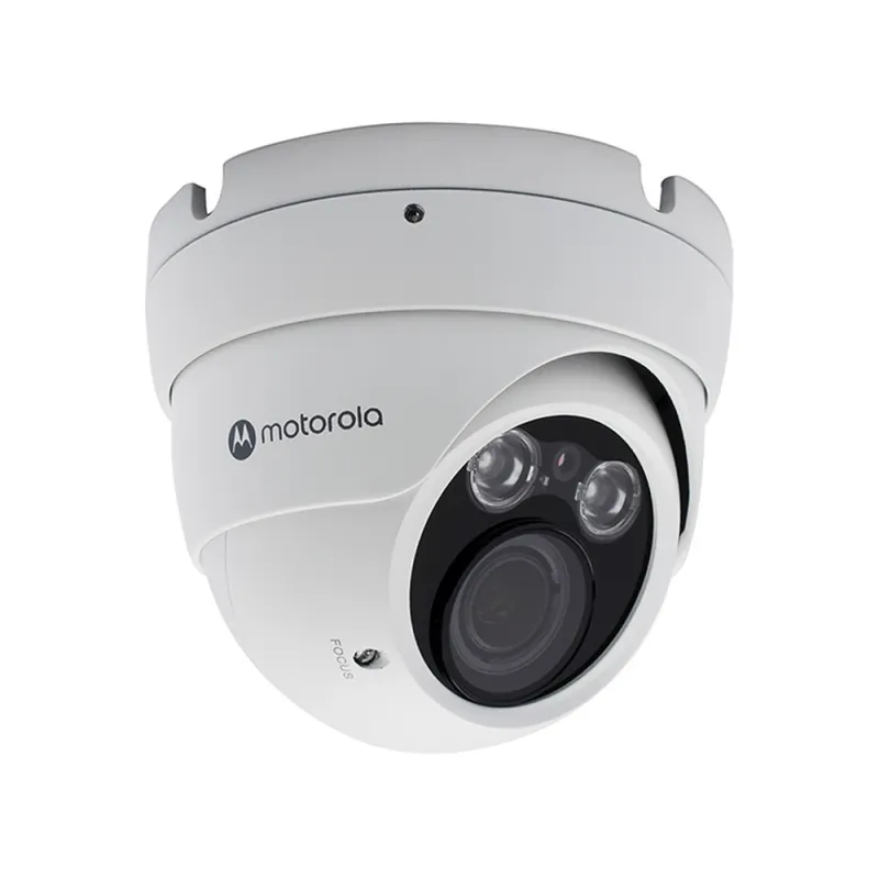 Cámara CCTV Motorola MTADM042611 - 2MP - Domo - Lente  2.8 a 12 mm - IR 40M - IP66 - MTADM042611