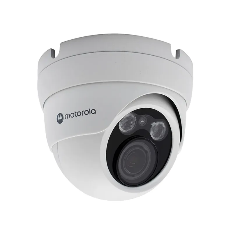Cámara IP Motorola MTIDM045721 - 5MP - Domo - Lente 3.3mm a 12mm - IR 40M - IP66 - MTIDM045721