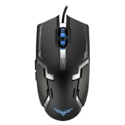 Mouse Gamer Naceb Technology Alámbrico 6 Botones Negro Con Plata - NA-629 Mouse Gamer Naceb Technology Alámbrico 6 Botones Negro Con Plata - NA-629