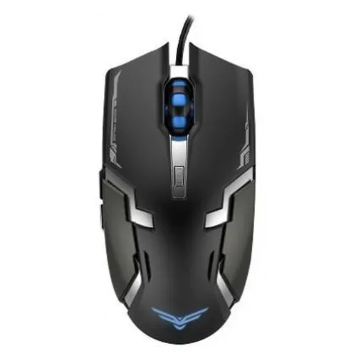 Mouse Gamer Naceb Technology Alámbrico 6 Botones Negro Con Plata - NA-629 Mouse Gamer Naceb Technology Alámbrico 6 Botones Negro Con Plata - NA-629