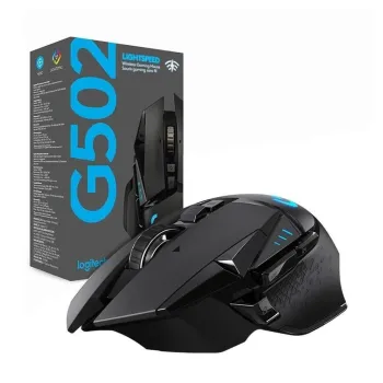 Mouse Gamer Logitech G502 Lightspeed Inalámbrico Rgb - 910-005566